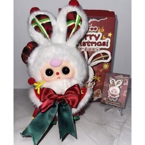 Baby Three Merry Christmas BB3 Confirmed Pendant Plush Sugarcoat Royalbun Bunny
